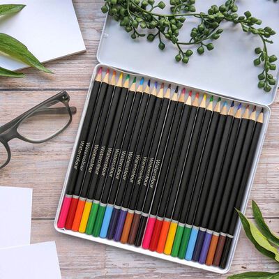 24 Assorted Artist Pencils: Monet, Water Lilies image number 2
