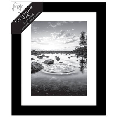 Black Photo Frame: 8&rdquo; x 10&rdquo; image number 1