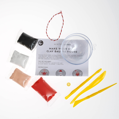 Make Your Own Clay Bauble Figure image number 2