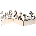 Make & Create Foldable Wooden Spring Scene image number 1