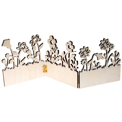 Make & Create Foldable Wooden Spring Scene image number 1