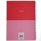 A4 Wiro Pink Colour Block Notebook image number 4