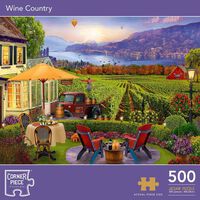 Wine Country 500 Piece Jigsaw Puzzle