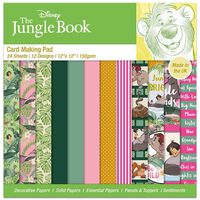 The Jungle Book Card Making Pad: 12” x 12”