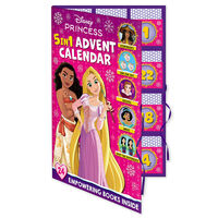 Disney Princess: 5-in-1 Advent Calendar