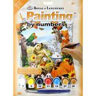 A4 Painting By Numbers Kit: Autumn Festival image number 1