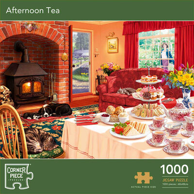 Afternoon Tea 1000 Piece Jigsaw Puzzle From 2.00 GBP | The Works