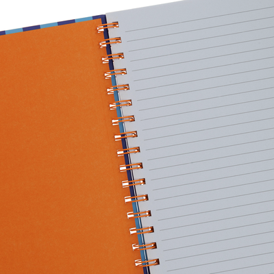 B5 Wiro Blue Colour Block Notebook image number 2