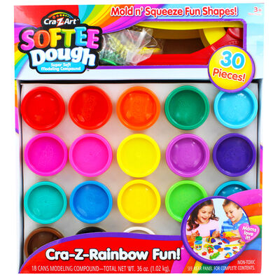 30 Piece Softee Modelling Dough Set image number 2