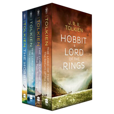 The Lord of the Rings & the Hobbit: 4 Book Box Set image number 1