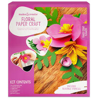 Floral Paper Craft Kit
