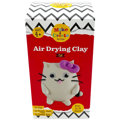 Air Drying Clay: Cat Kit image number 1