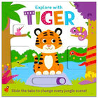 Explore with Tiger: Peekaboo Board Book image number 1