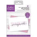 Crafters Companion Thank You So Very Much Clear Stamp Set image number 1