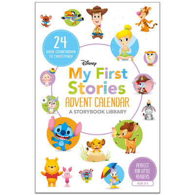 Disney My First Stories Advent Calendar: 24 Book Collection image number 1