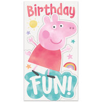 Peppa Pig Birthday Card
