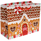 Gingerbread House Large Gift Bag image number 1