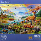 Deer Family 1000 Piece Jigsaw Puzzle image number 1