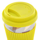 Retro Diamond Bamboo Eco Travel Mug image number 3