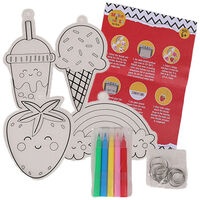 Make Your Own Shrink Art Keyrings