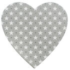 Grey Stars Heart Shaped Storage Box - 2 Pack image number 4