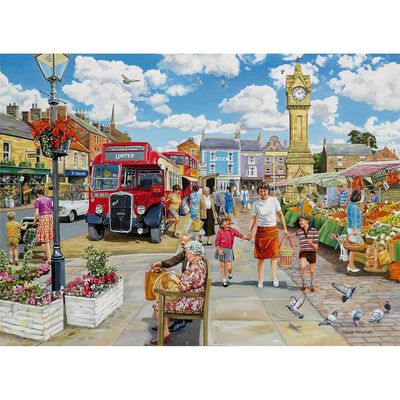 Clocktower 500 Piece Jigsaw Puzzle image number 2