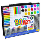 Grafix 80 Piece Children&rsquo;s Art Set image number 1