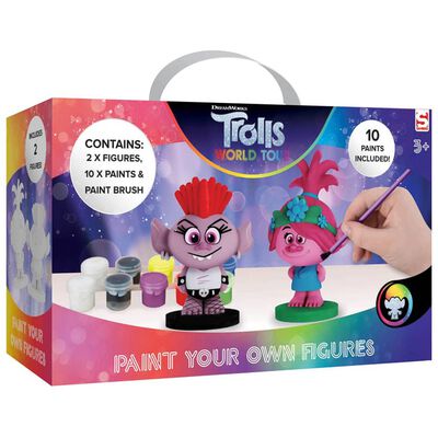 Trolls 2 Paint Your Own Figures image number 1