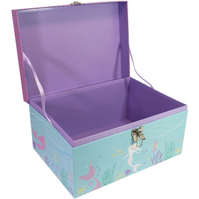Mermaid 3 Piece Storage Trunk Set image number 3