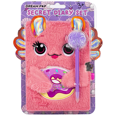 Axolotl Fluffy Secret Diary and Pen image number 1