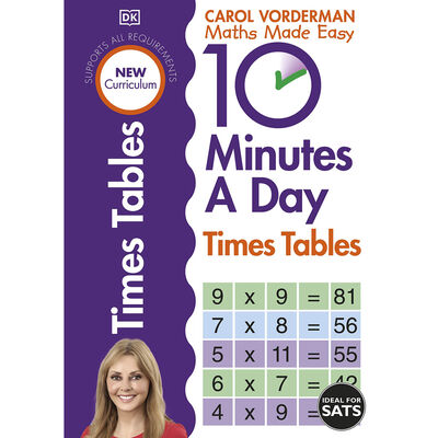 10 Minutes A Day: Times Tables image number 1