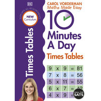 10 Minutes A Day: Times Tables