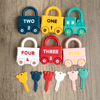 Playworks Lock & Key Vehicle Matching Set