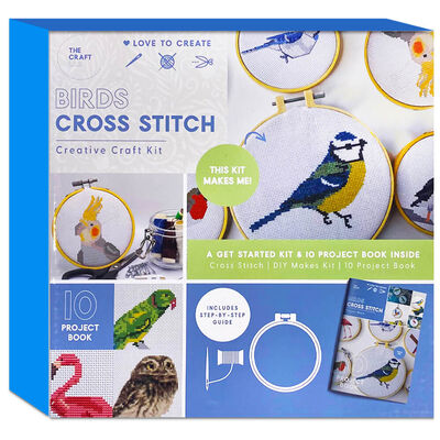 Birds Cross Stitch Creative Craft Kit image number 1