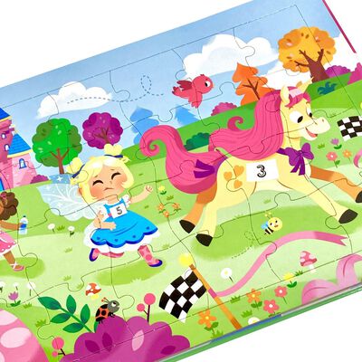 Jigsaw Book: Unicorn and Fairies image number 2
