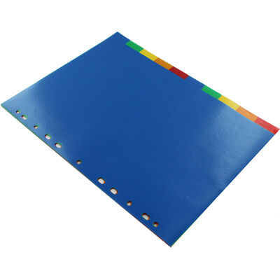 A4 Coloured Dividers - 10 Pack image number 2