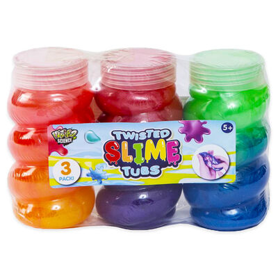 Twisted Slime Tub: Pack of 3 image number 1