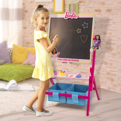 Barbie 2-in-1 Wooden Floor Standing Easel image number 5