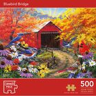 Bluebird Bridge 500 Piece Jigsaw Puzzle image number 1