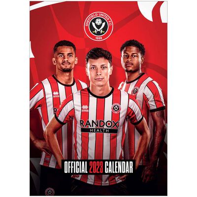 A3 Official Sheffield United FC 2023 Calendar image number 1