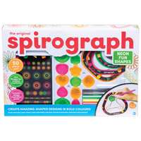 Spirograph Neon Fun Shapes