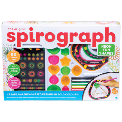 Spirograph Neon Fun Shapes image number 1