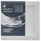 Crawford & Black Magnetic Canvas Boards: Pack of 4 image number 1