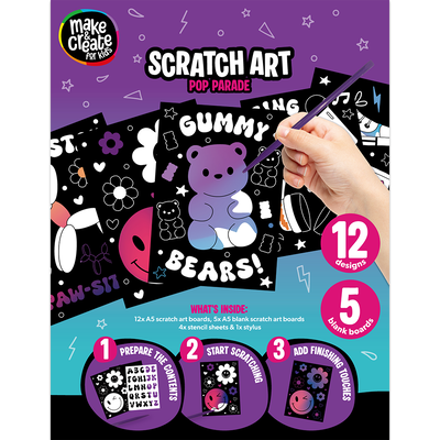 Scratch Art Kit: Pop Parade image number 1