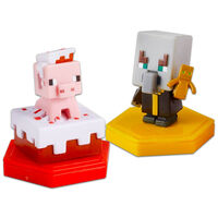 Minecraft Earth Boost Pigging Out Mini Figure: Pack of 2