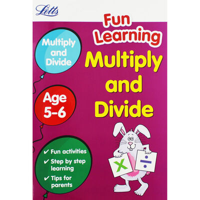 Letts Fun Learning Multiply and Divide: Age 5-6 image number 1