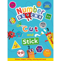 Numberblocks Cut and Stick Activity Book