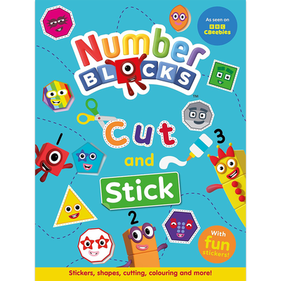 Numberblocks Cut and Stick Activity Book image number 1