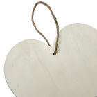 Wooden Craft Heart: 20.4cm x 19cm image number 2