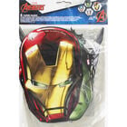 Avengers Paper Party Masks - 6 Pack image number 1